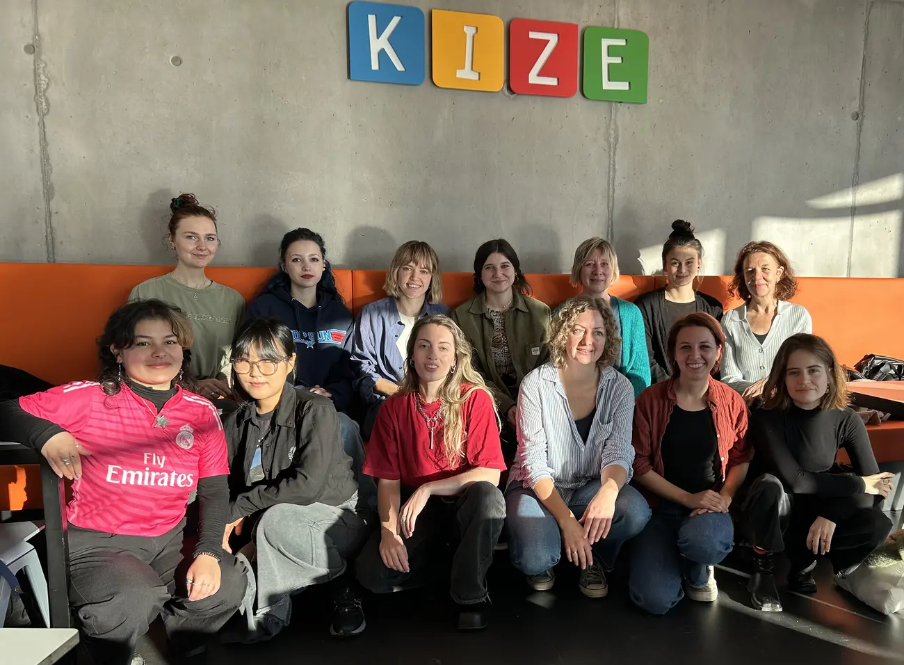 Gruppenbild der Studierenden des Masters  2024/25 im KIZE Kinderzentrum Maulbronn