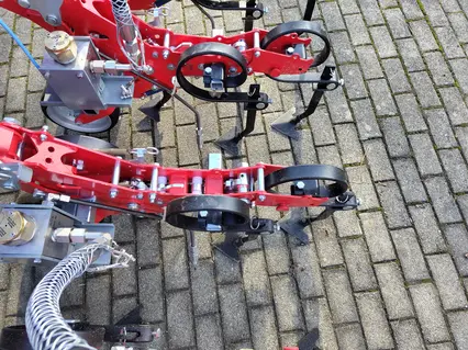 Die Hacke fotografiert von oben 