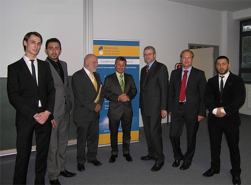 Gruppenbild mit Raimund Brichta