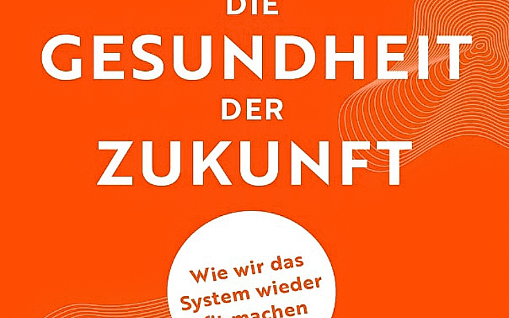 Buchcover mit Titel Gesundheit der Zukunft