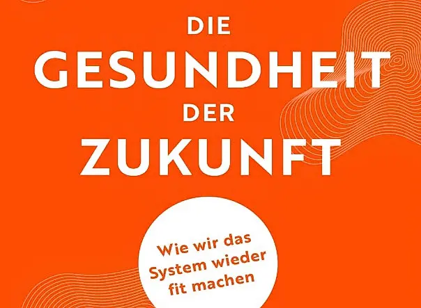 Buchcover mit Titel Gesundheit der Zukunft
