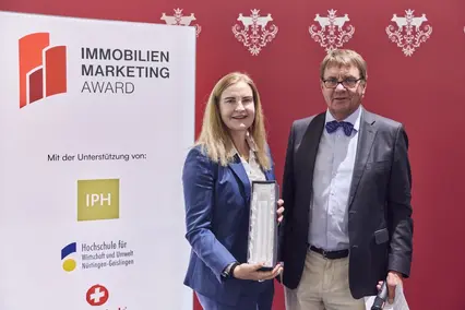 Fotos von der Preisverleihung des Immobilien-Marketing-Awards 2026