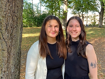 Nika & Vanessa (Nachhaltiges Management – Energiewirtschaft / Produktmanagement / Ressourcenwirtschaft)
