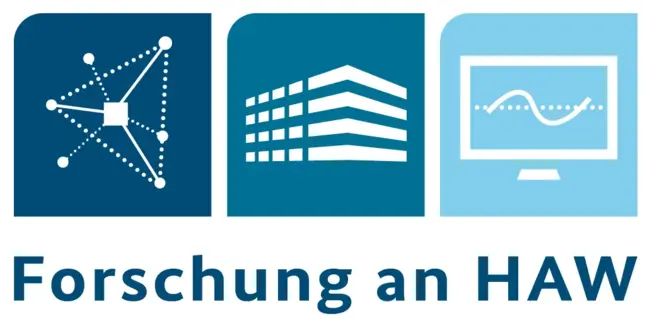 Logo des Förderprogramms „Forschung an HAW“ 