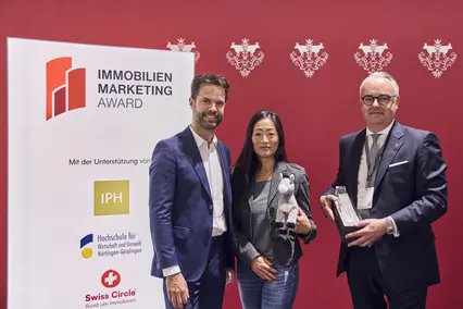 Fotos von der Preisverleihung des Immobilien-Marketing-Awards 2026