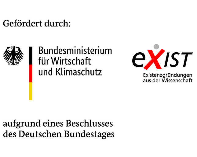 Logos BMWK und EXIST