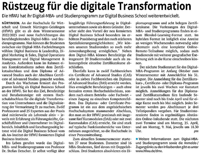 22.04.2022 Nürtinger Zeitung