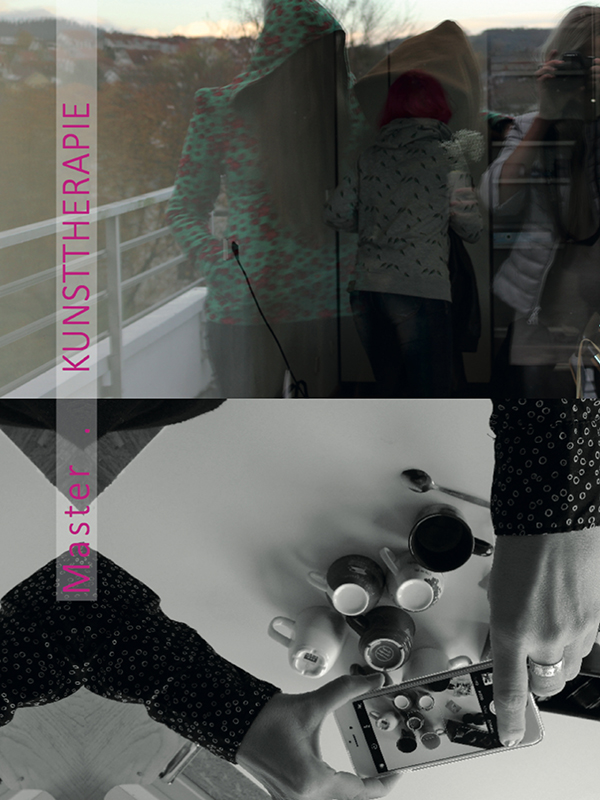 Poster II von Jason Garlandy. Plakat II von Jason Garlandy zum Thema Master in Kunsttherapie