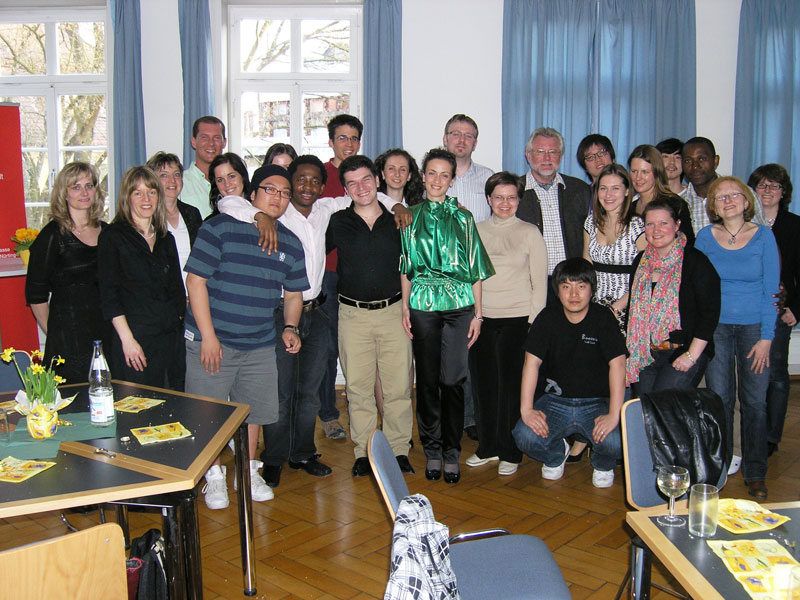 Gruppenbild internationale Studierende